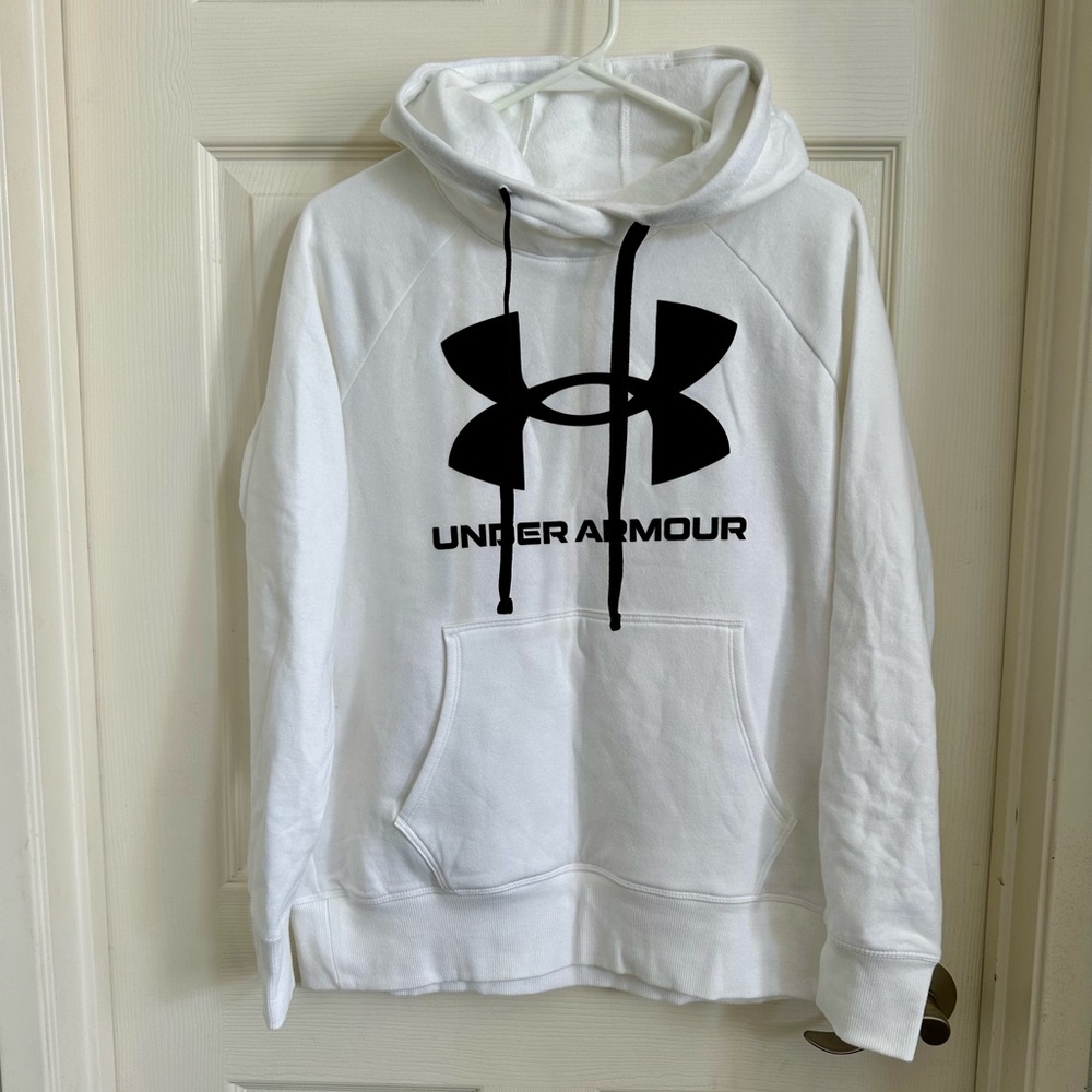 New Under Armour Women's Rival Fleece Logo Hoodie